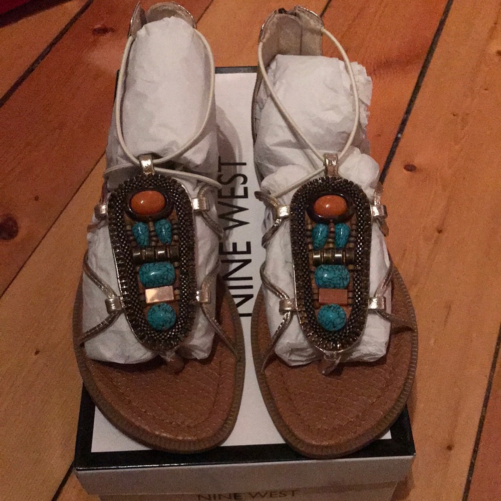 Beautiful Nine West Sandals Size 8
